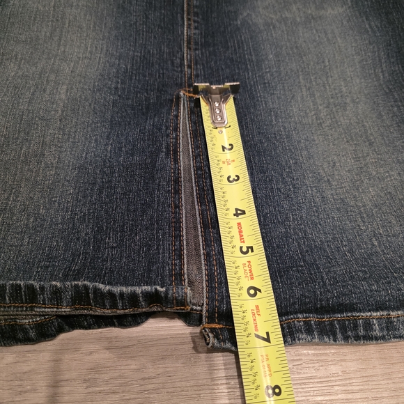 Forever 21 Dark Blue Denim Skirt - Picture 5 of 7